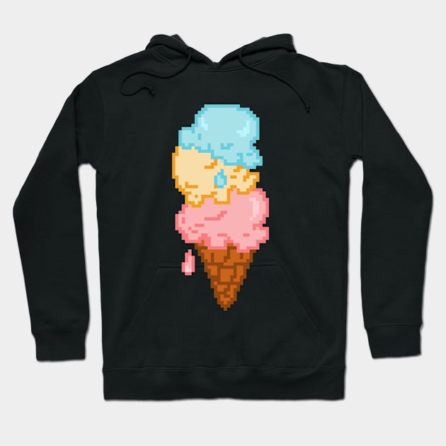 Ice Cream Hoodie by TommySniderArt